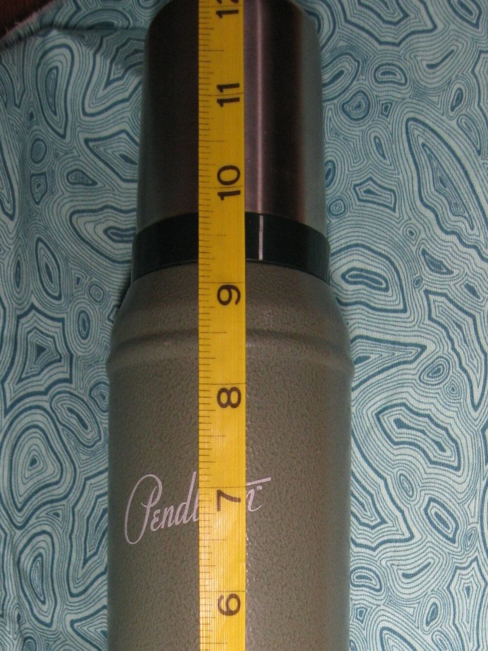 Stanley Pendleton Classic 1qt Bottle Hammertone Green - Picture 4 of 5